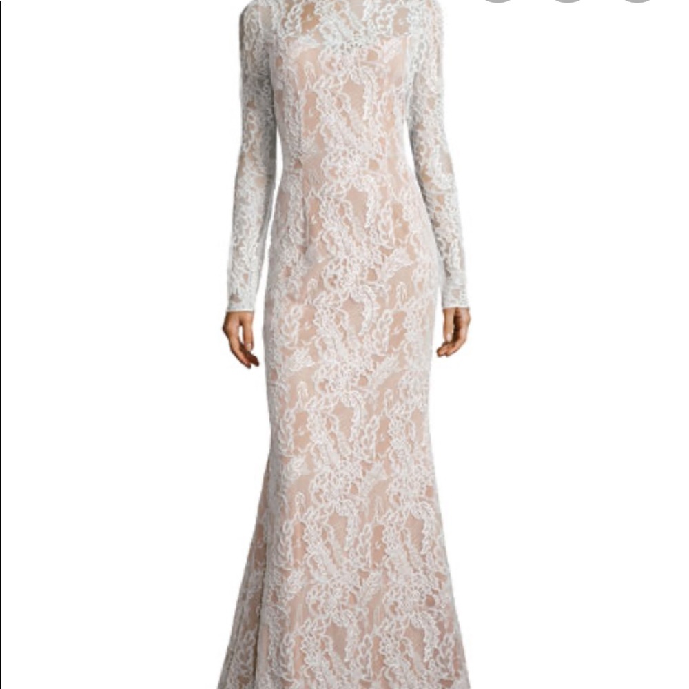 NWT Carmen Marc Valvo Lace Dress